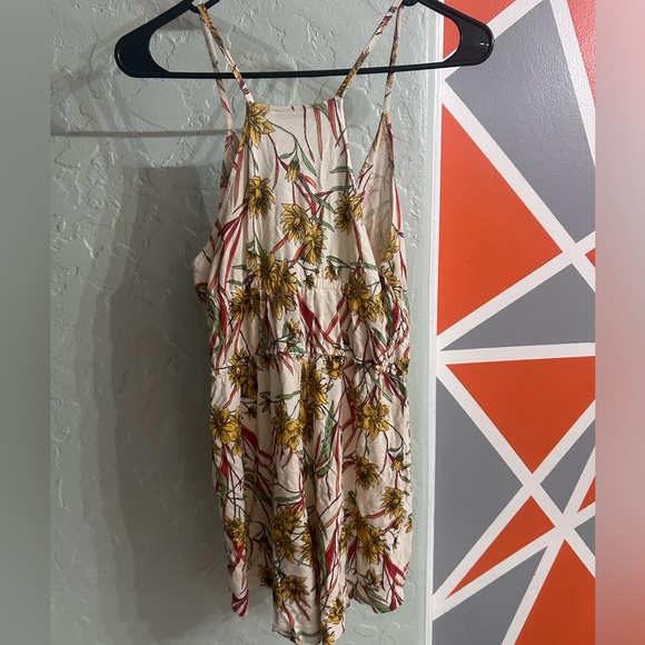 Zara Floral Romper Size Medium - Picture 3 of 4